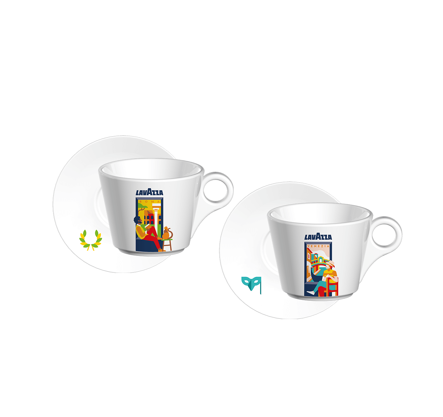 Window Collection Cappuccino Set: Roma &amp; Venezia