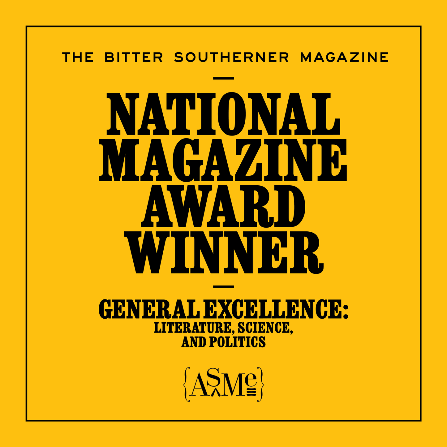 The Annual Subscription (Three Print Issues)