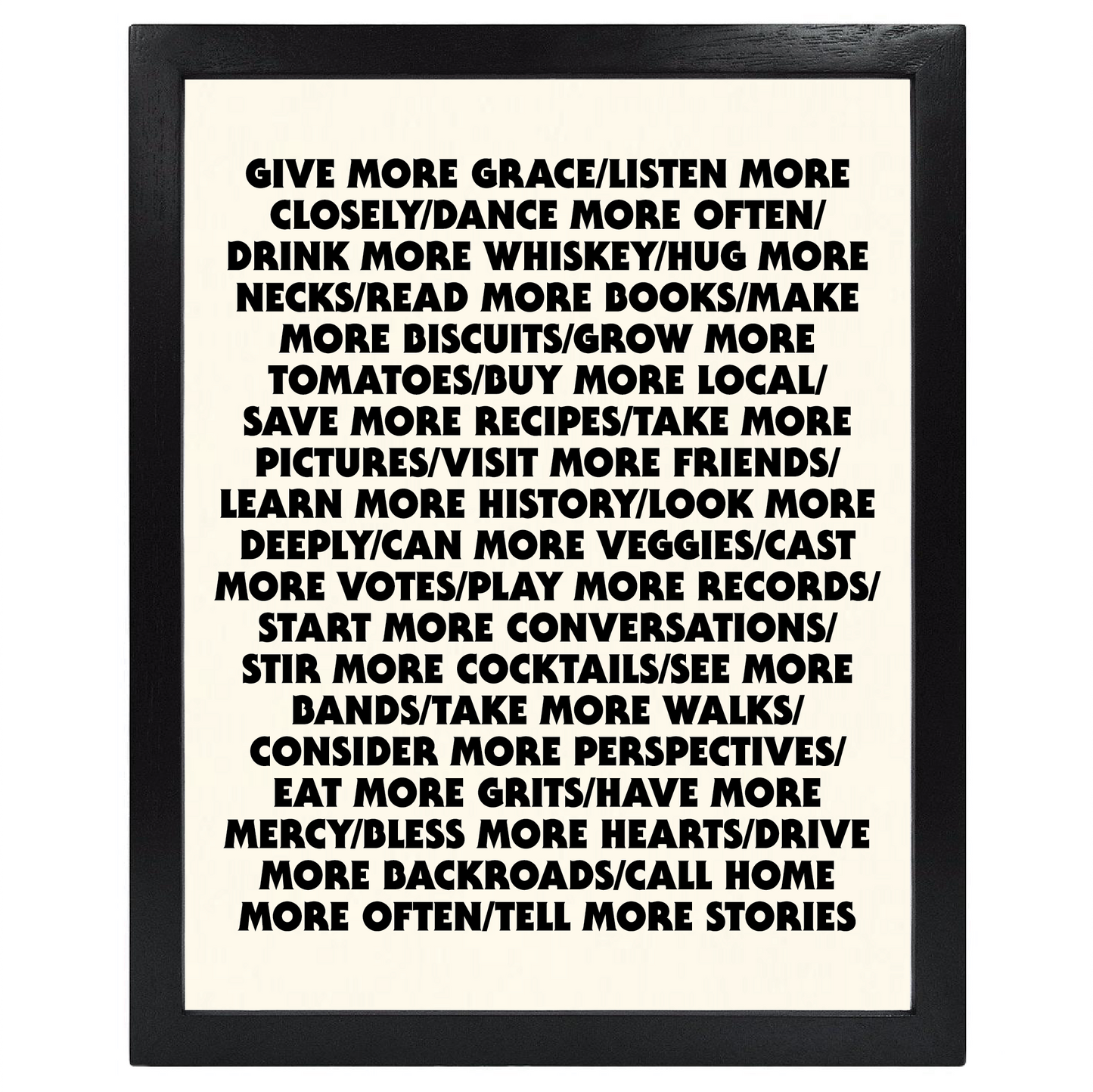 The BS Axioms Screenprint