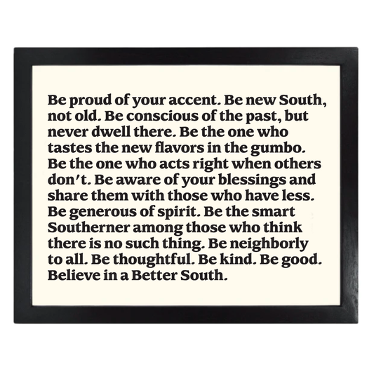 \"Be\" Better South Print