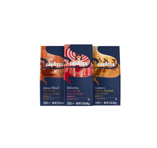 Lavazza Ground Coffee Variety Pack
