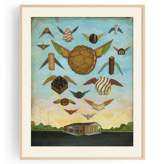 “Snack Cake Rapture” Print