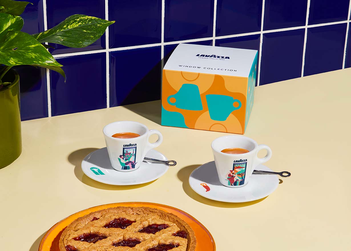 Window Collection Espresso Set: Torino &amp; Napoli